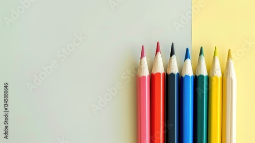 Children's Day Pencil Background: Taking Pencils as Wings to Outline a World of Whimsy for Children's Day