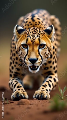 A powerful and agile predator with distinctive spots, known for its speed and stealth