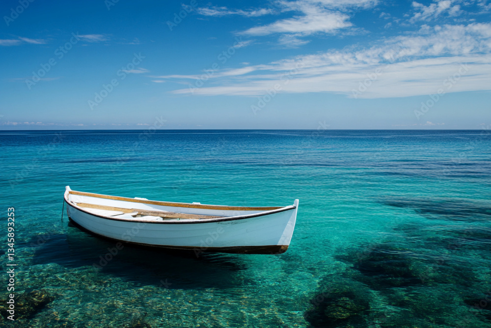 Naklejka premium Night sky with stars and trees