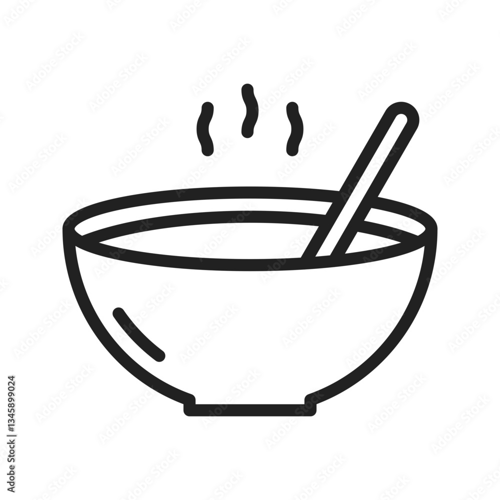 Soup icon vector image. Suitable for mobile apps, web apps and print media. Soup icon vector image. Suitable for mobile apps, web apps and print media.
