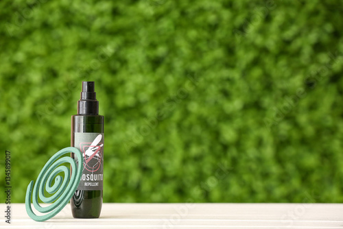 Spray bottle of mosquito re...