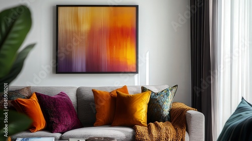 Fototapeta Naklejka Na Ścianę i Meble -  close up of  modern house interior, house interior