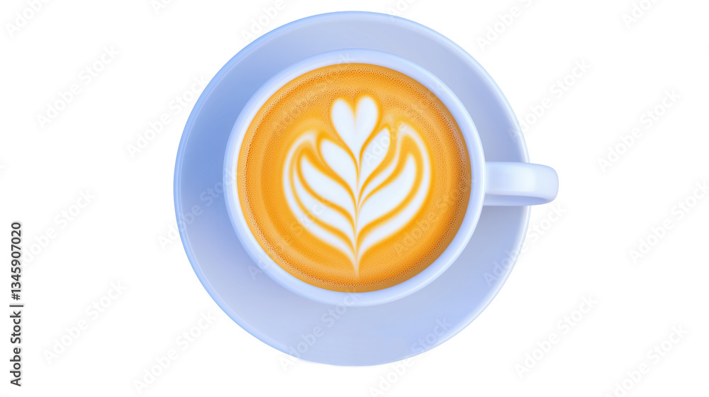 A delicately poured latte with intricate foam art served in a white ceramic cup on a saucer capturing the and attention to detail in specialty coffee A delicately poured latte with intricate foam art served in a white ceramic cup on a saucer capturing the and attention to detail in specialty coffee