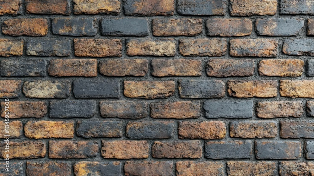 Rustic Brown and Gray Brick Wall Texture Background Rustic Brown and Gray Brick Wall Texture Background