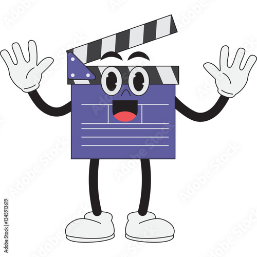 Movie Clapboard Character