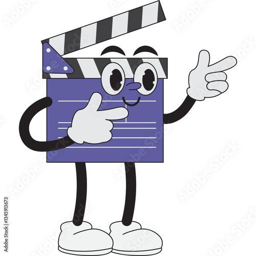 Movie Clapboard Character