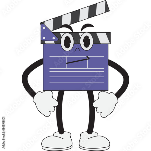Movie Clapboard Character