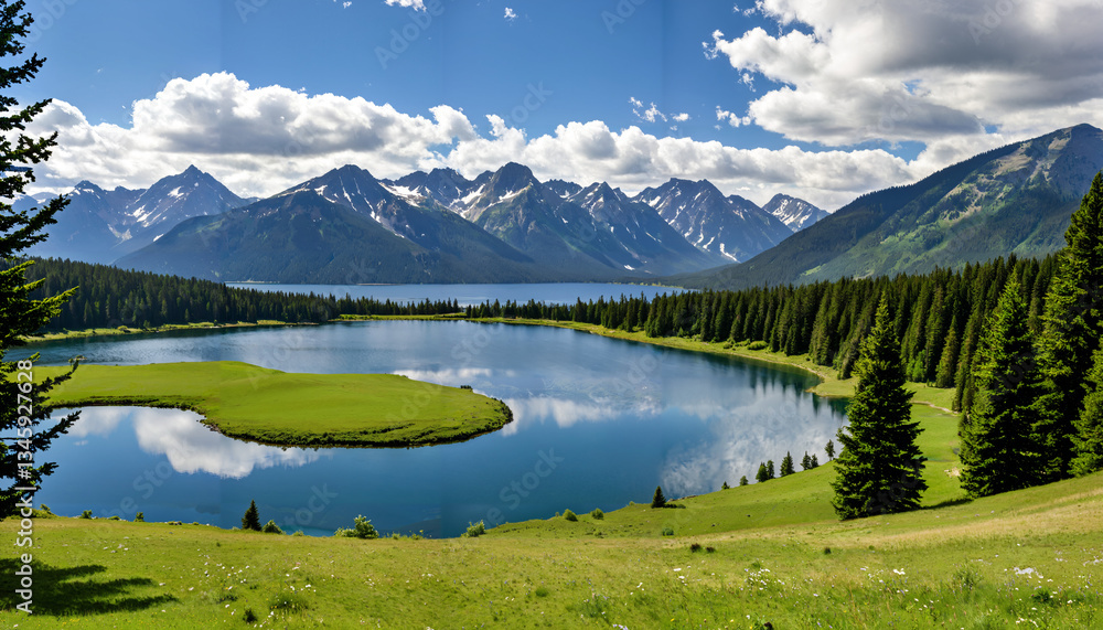 Le paysage naturel idéal