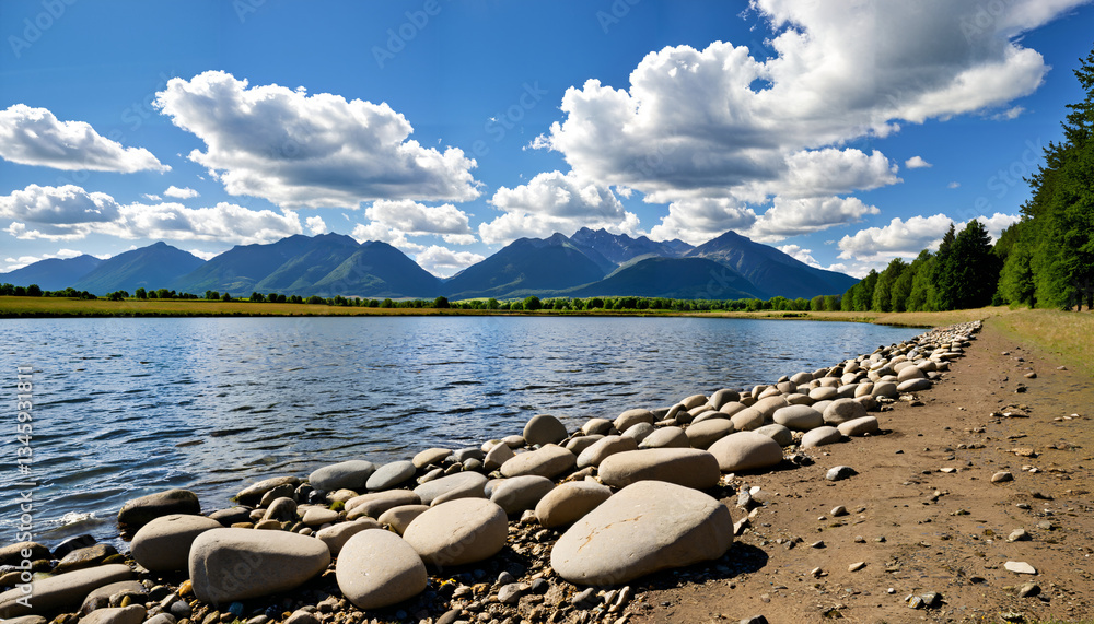 le paysage montagneux