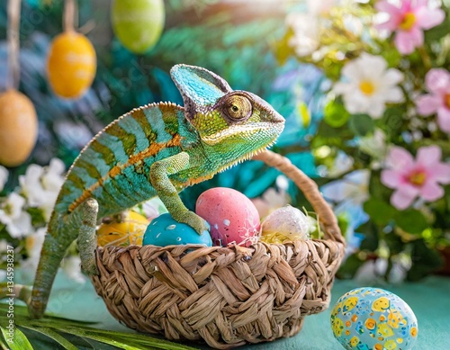Obraz na płótnie An Ostern w salonie