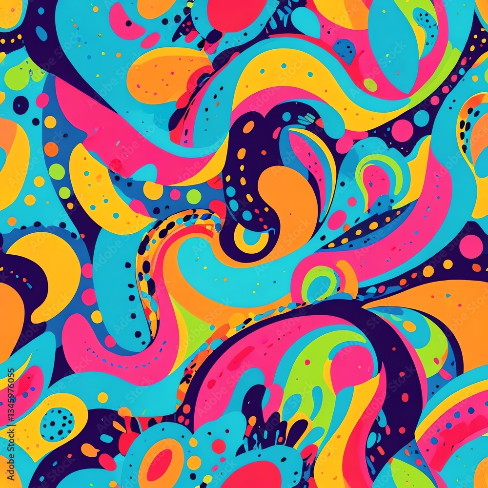 Vibrant Abstract Swirls: A Symphony of Color and Form Vibrant Abstract Swirls: A Symphony of Color and Form