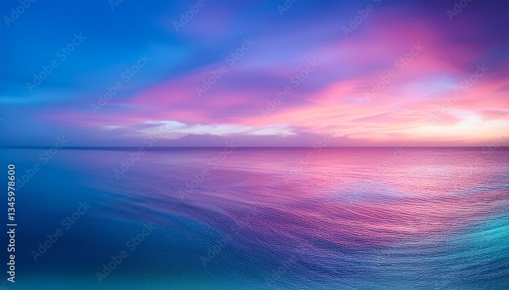 Obraz premium colorful abstract light purple pink blue teal neon pastel gradient dreamy background panoramic