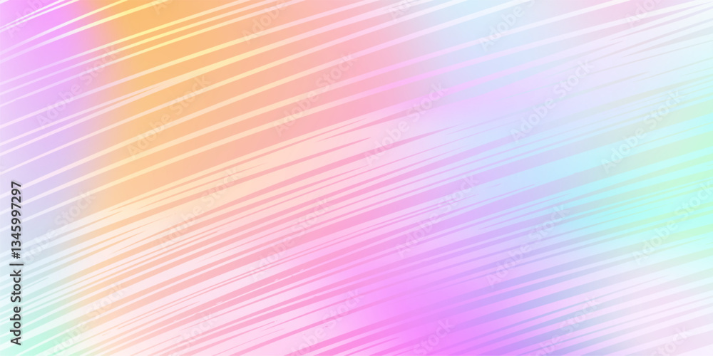 Fototapeta premium Rainbow Gradient with Diagonal Streaks