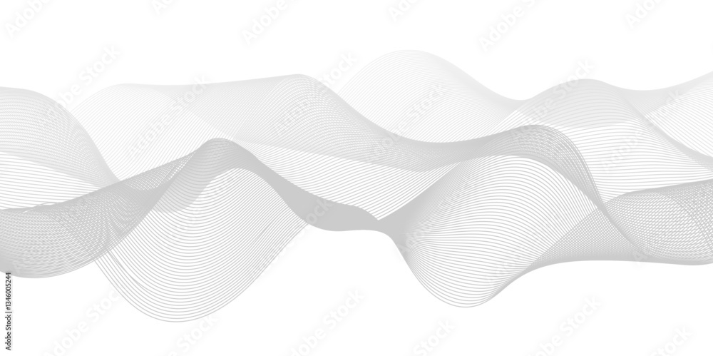 Abstract Curved wavy lines futuristic motion background technology. Modern line abstract gray and white wave blend. Science digital flowing white background mesh texture. Abstract Curved wavy lines futuristic motion background technology. Modern line abstract gray and white wave blend. Science digital flowing white background mesh texture.