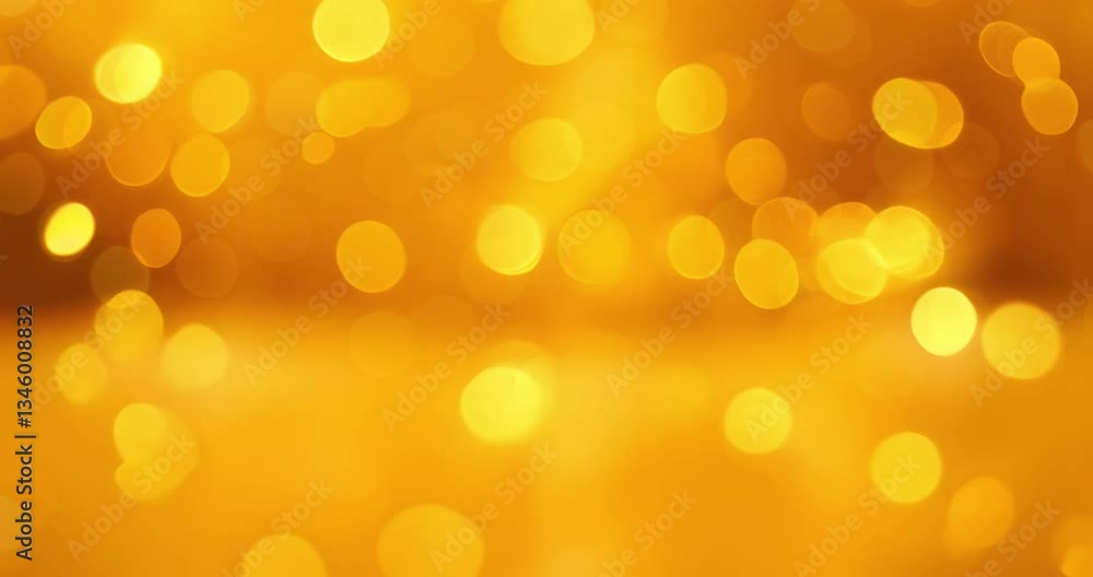 Golden Bokeh Light Background Soft Glow Abstract Animation Warm Blurred Lights Seamless Loop Golden Bokeh Light Background Soft Glow Abstract Animation Warm Blurred Lights Seamless Loop