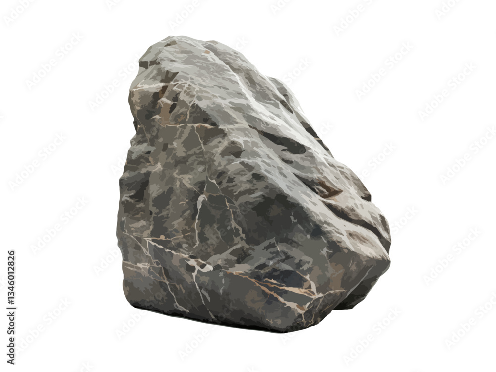 A vector illustration of a rock or stone isolated on a transparent background, showcasing natural texture and detail, ideal for nature, geology, and outdoor-themed projects. A vector illustration of a rock or stone isolated on a transparent background, showcasing natural texture and detail, ideal for nature, geology, and outdoor-themed projects.