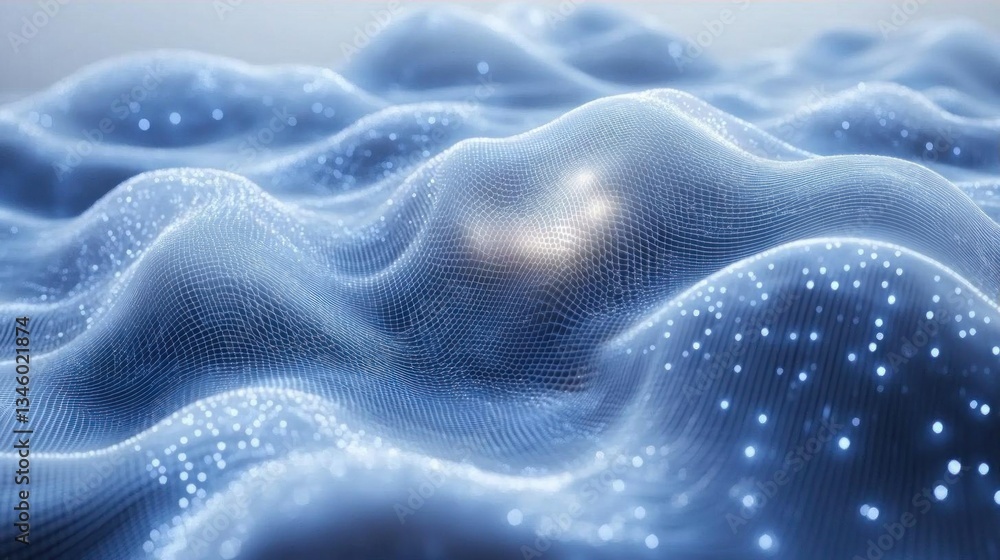 Obraz premium Abstract digital wave technology background design