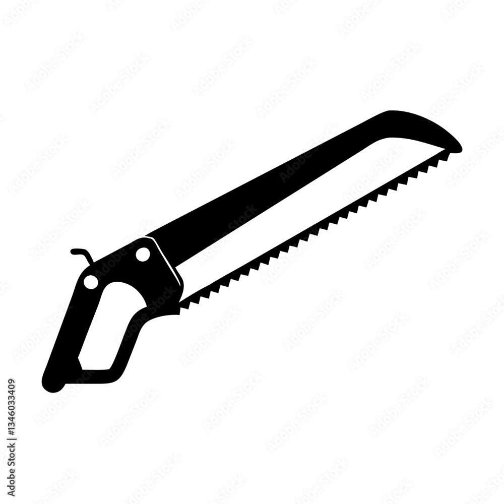 saw icon, saw silhouette vector illustration-simple silhouette illustration of saw, perfect for saw logos and icons saw icon, saw silhouette vector illustration-simple silhouette illustration of saw, perfect for saw logos and icons