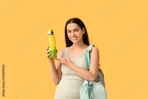 Beautiful young happy woman...