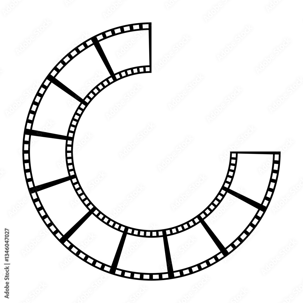 Fototapeta premium Movie Cinema Roll
