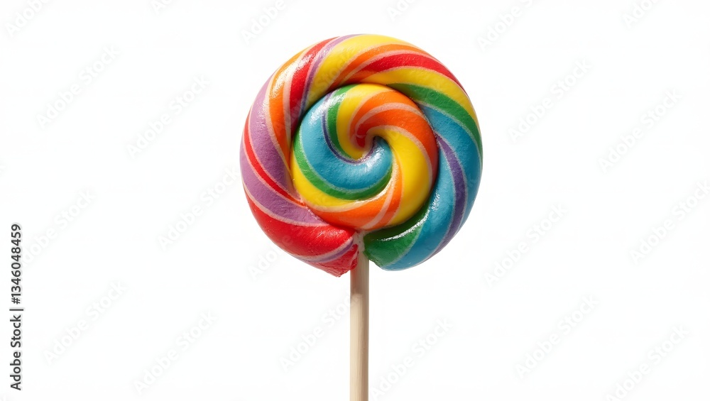 colorful lollipop isolated on white colorful lollipop isolated on white