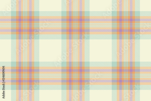 Soft pastel plaid pattern.  A delicate, repeating texture ideal for backgrounds, textiles, or website design.  Evokes feelings of calmness and serenity. Use as a subtle yet stylish visual element.
