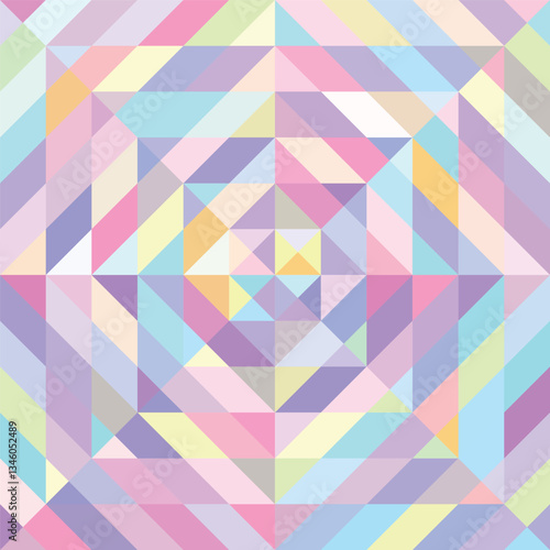 Square iridescent mosaic su...