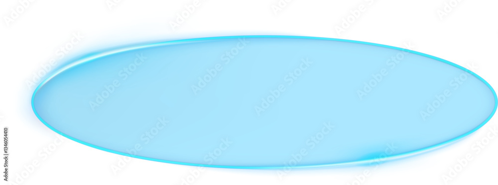 Blue Futuristic Light Frame Blue Futuristic Light Frame