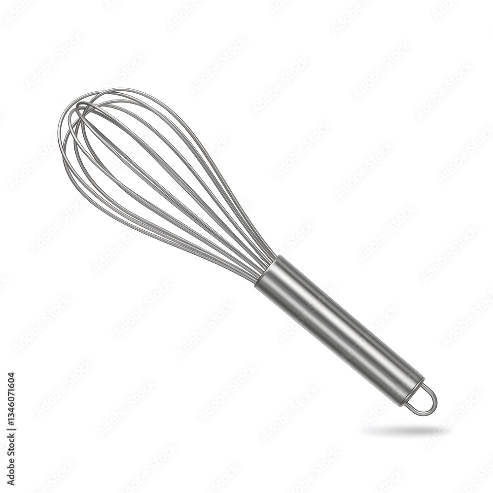 High-quality stainless steel whisk, perfect for professional food photography. High-quality stainless steel whisk, perfect for professional food photography.