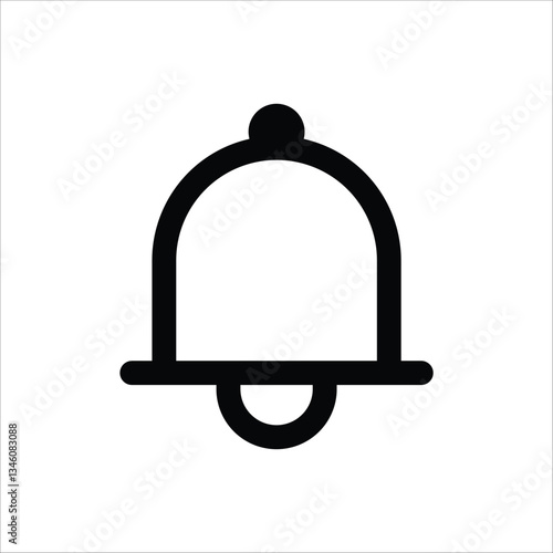 An illustration of a classic bell icon, symbolizing alerts and notifications.