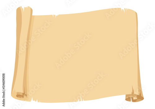 Old treasure or pirate map. Vintage grunge adventure, treasure research game. Hand drawn vector illustration