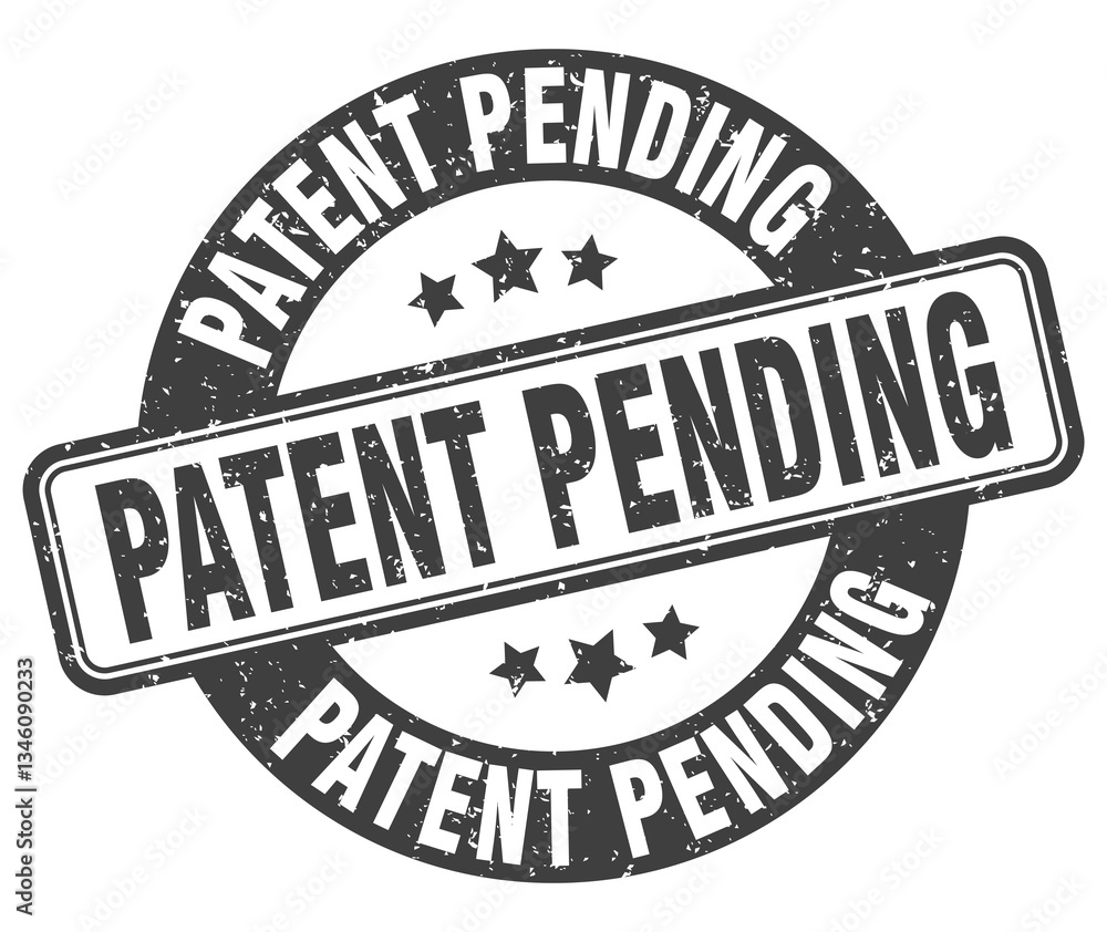 patent pending stamp. patent pending label. round grunge sign patent pending stamp. patent pending label. round grunge sign