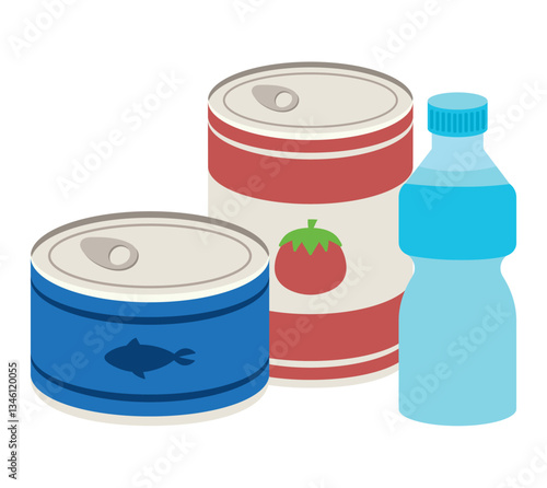 Emergency Food Cans