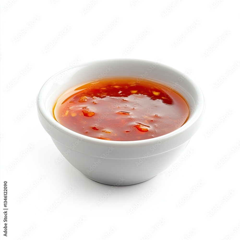 Spicy Sauce in Small Bowl Spicy Sauce in Small Bowl