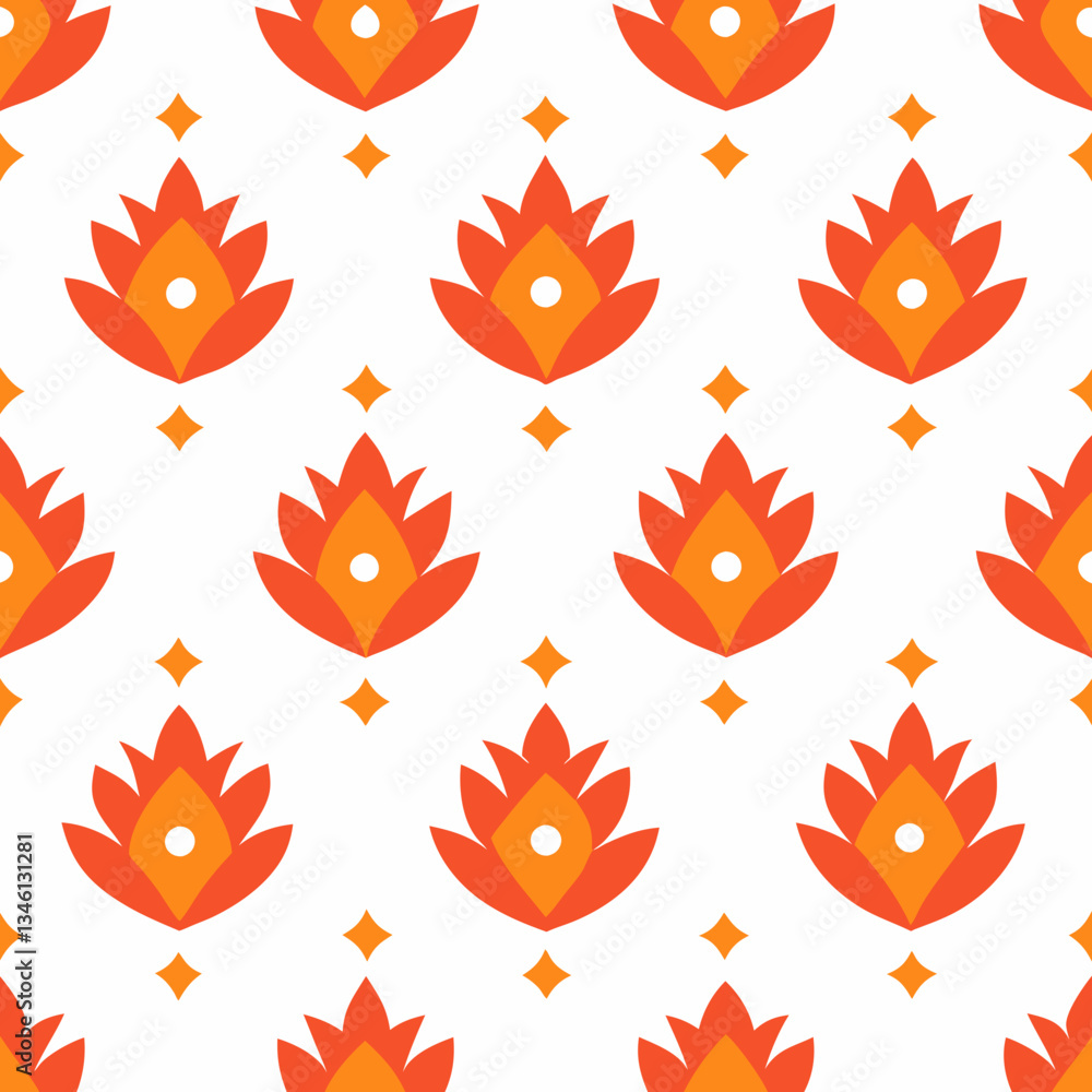 Shameless Flower Pattern Design Vector Illustration Shameless Flower Pattern Design Vector Illustration