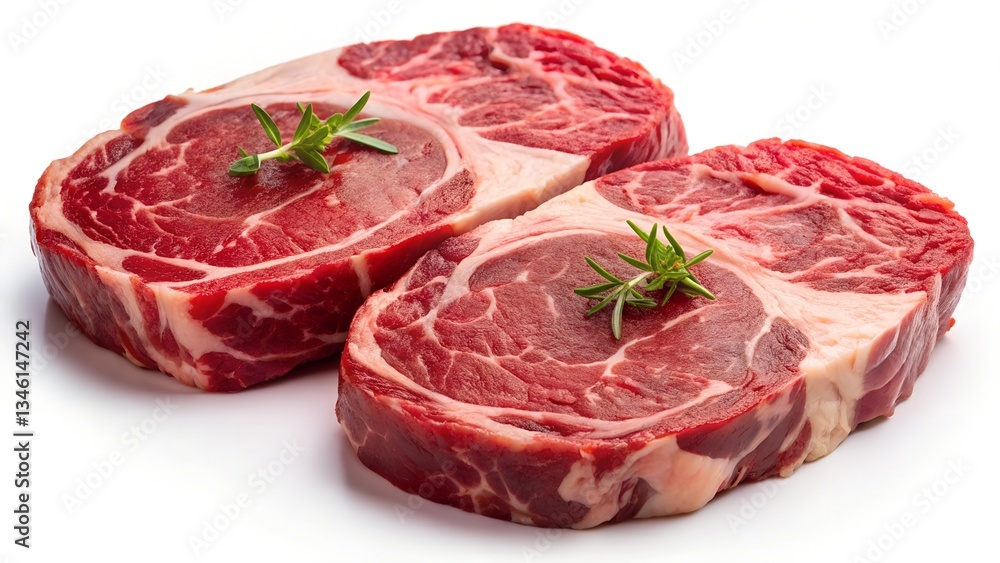 Obraz premium raw beef steak