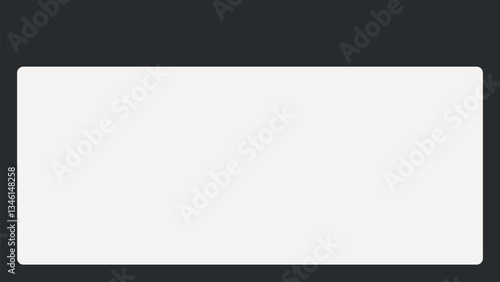 Black geometric frame vector