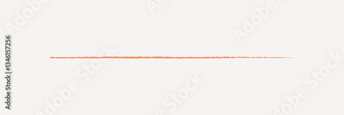 Orange line collage element vector