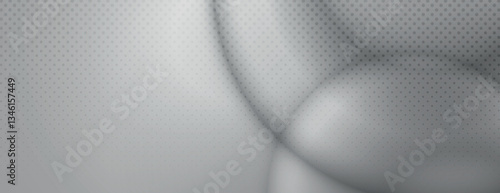 Gray background with halftone dotted texture, smooth abstract style. The background is gray, modern and sleek background. Abstract circular gradient background, halftone dotted texture vector