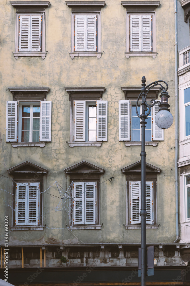 old building frontview