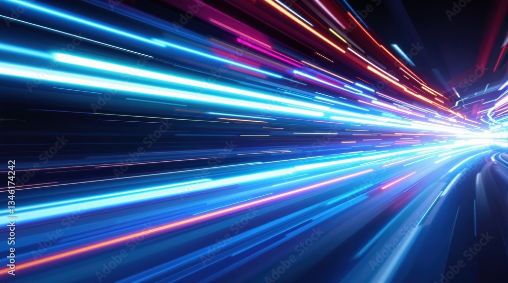 Abstract speed of light in tunnel Abstract speed of light in tunnel