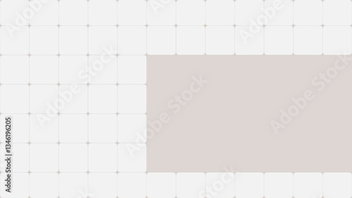 Rectangle geometric frame vector