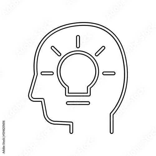 Smart icon in line style
