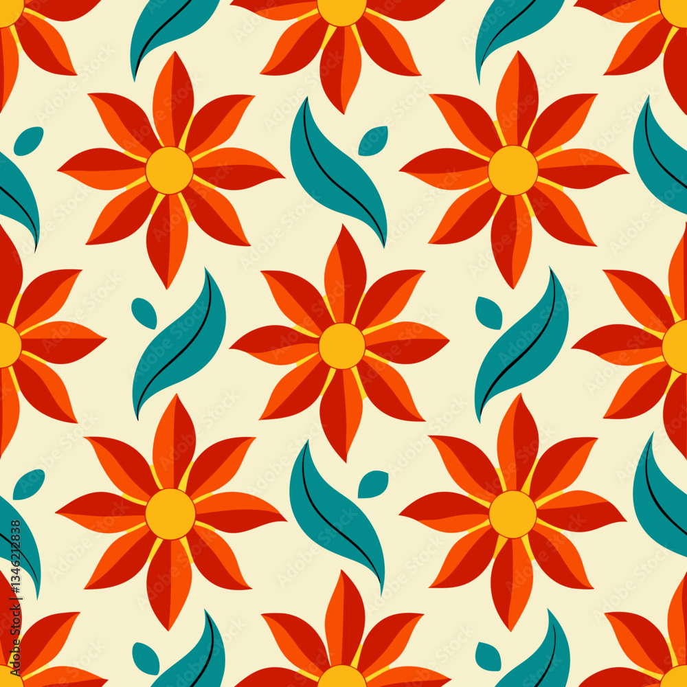Shameless Summer flower pattern design Shameless Summer flower pattern design