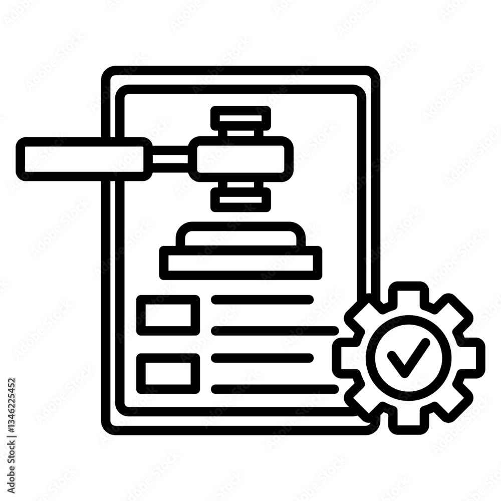 legal icon element for design legal icon element for design
