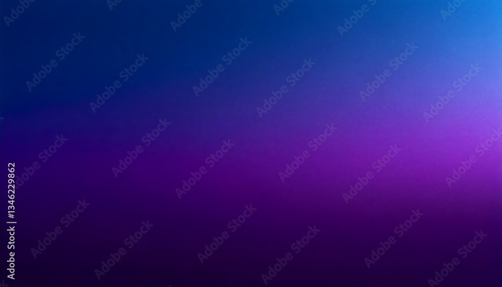 Fototapeta premium A gradient design featuring a smooth transition between deep blue at the top and rich purple at the bottom. The colors blend seamlessly, creating a fluid and harmonious effect