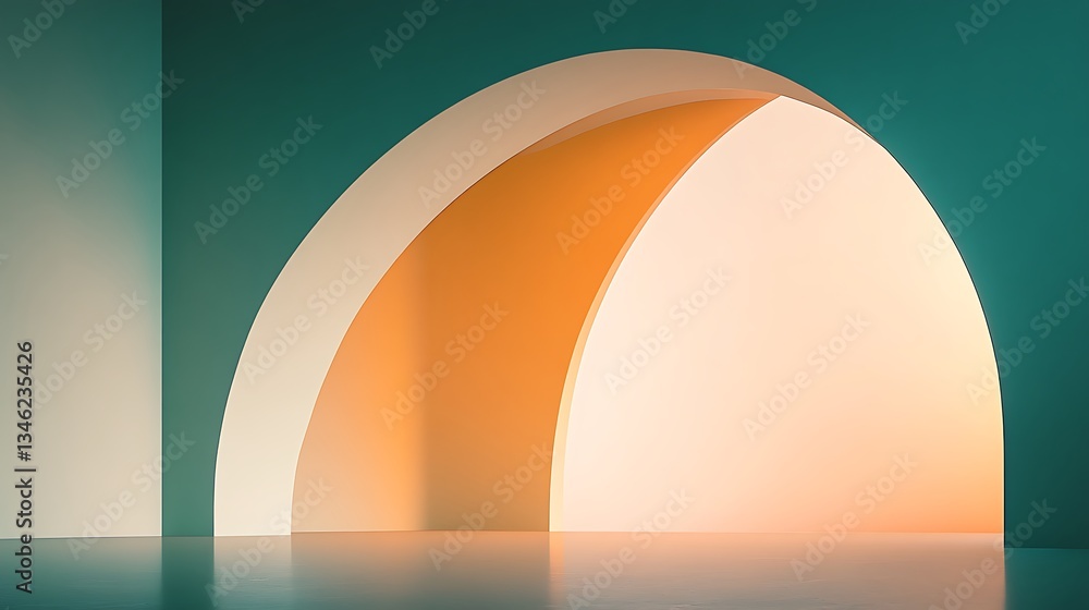 A serene, sunlit archway bathed in warm, golden hues against a teal backdrop, creating a tranquil and inviting atmosphere. A serene, sunlit archway bathed in warm, golden hues against a teal backdrop, creating a tranquil and inviting atmosphere.