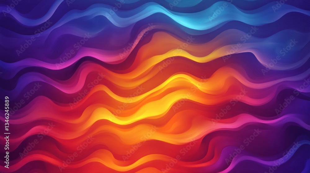 Abstract colorful waves digital background Abstract colorful waves digital background