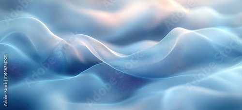 Wallpaper Mural Abstract Blue Wave Background Elegant Flowing Mesh Texture for Design Torontodigital.ca