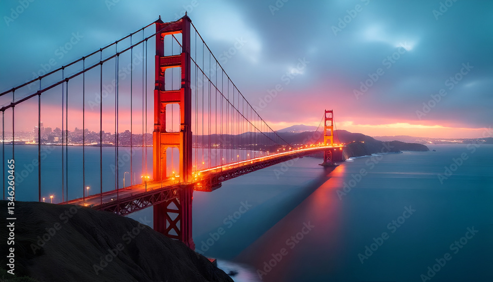 Fototapeta premium golden gate bridge san francisco